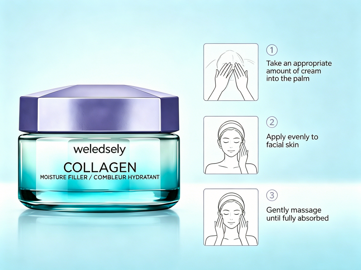 Collagen Moisture Filler Face Cream | Hydrating Anti-Aging Moisturizer for Dry Skin