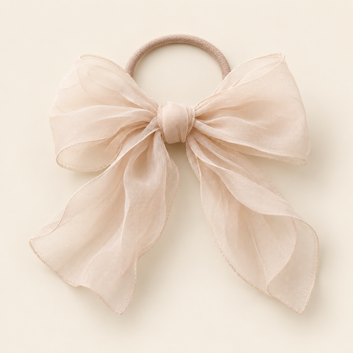 Norvellar Organza Bow Hair Tie