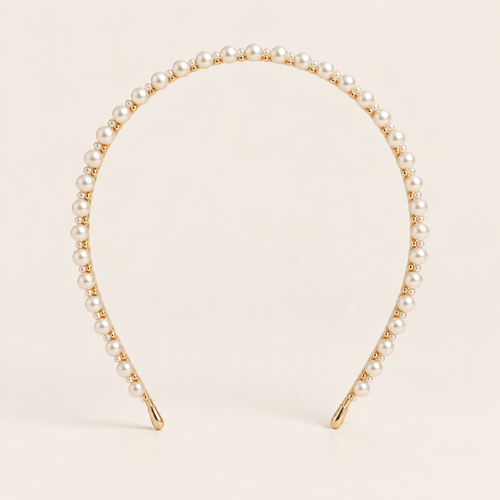 Norvellar Pearl Embellished Headband