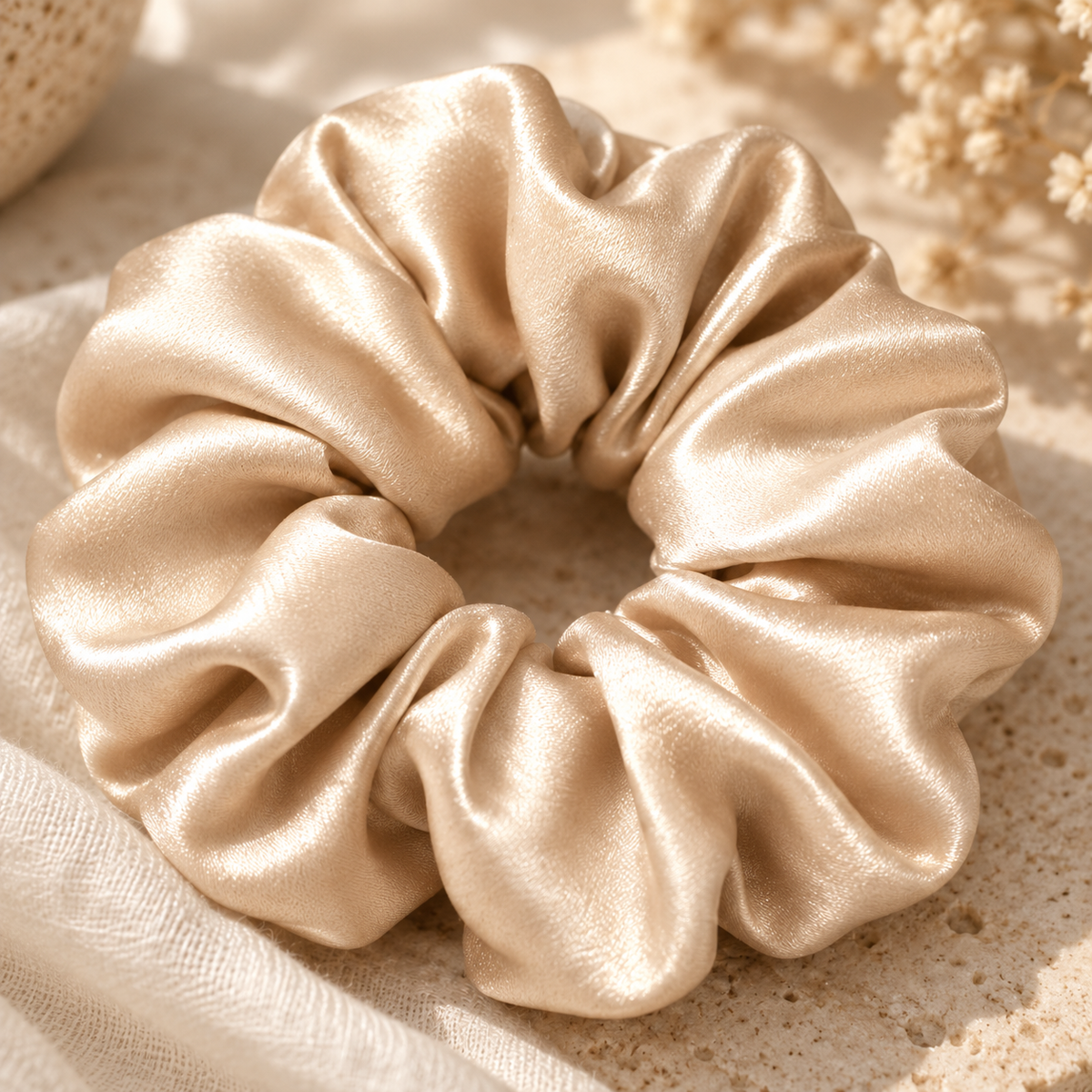 Norvellar Satin Scrunchie Hair Tie