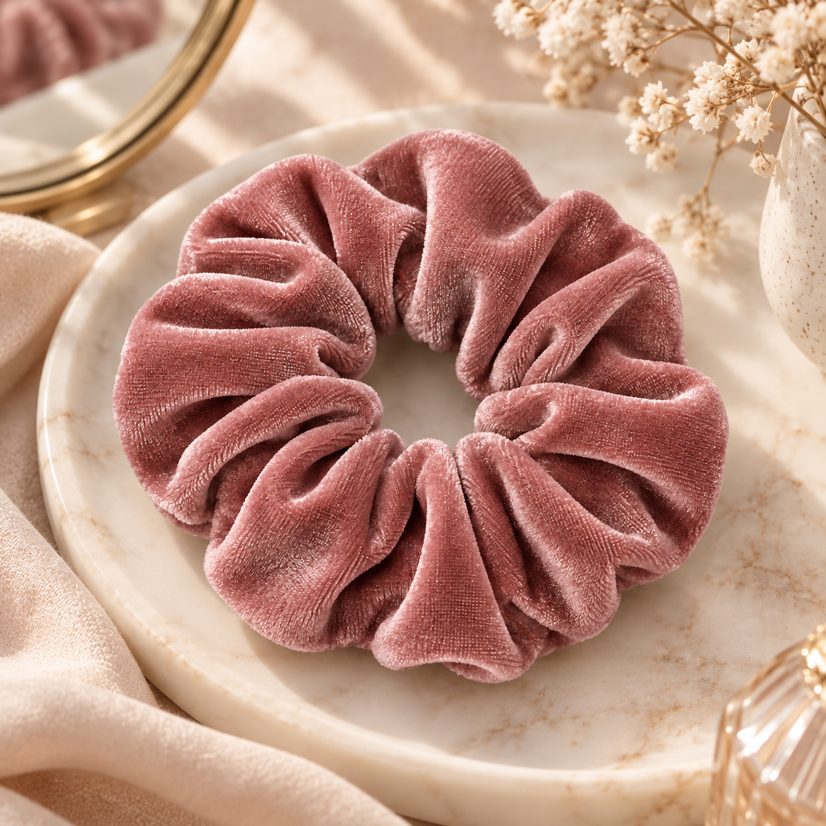 Norvellar Velvet Scrunchie Hair Tie