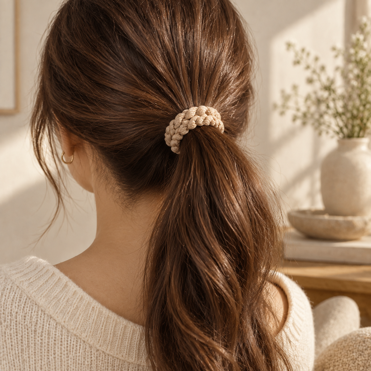 Norvellar Braided Fabric Hair Tie Set