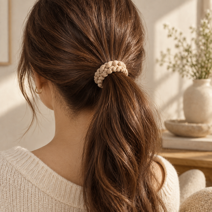 Norvellar Braided Fabric Hair Tie Set