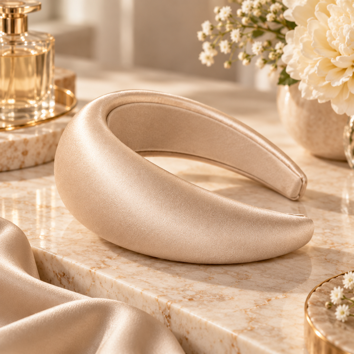 Norvellar Satin Padded Headband