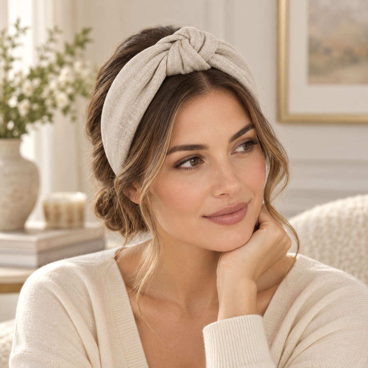 Norvellar Knotted Fabric Headband