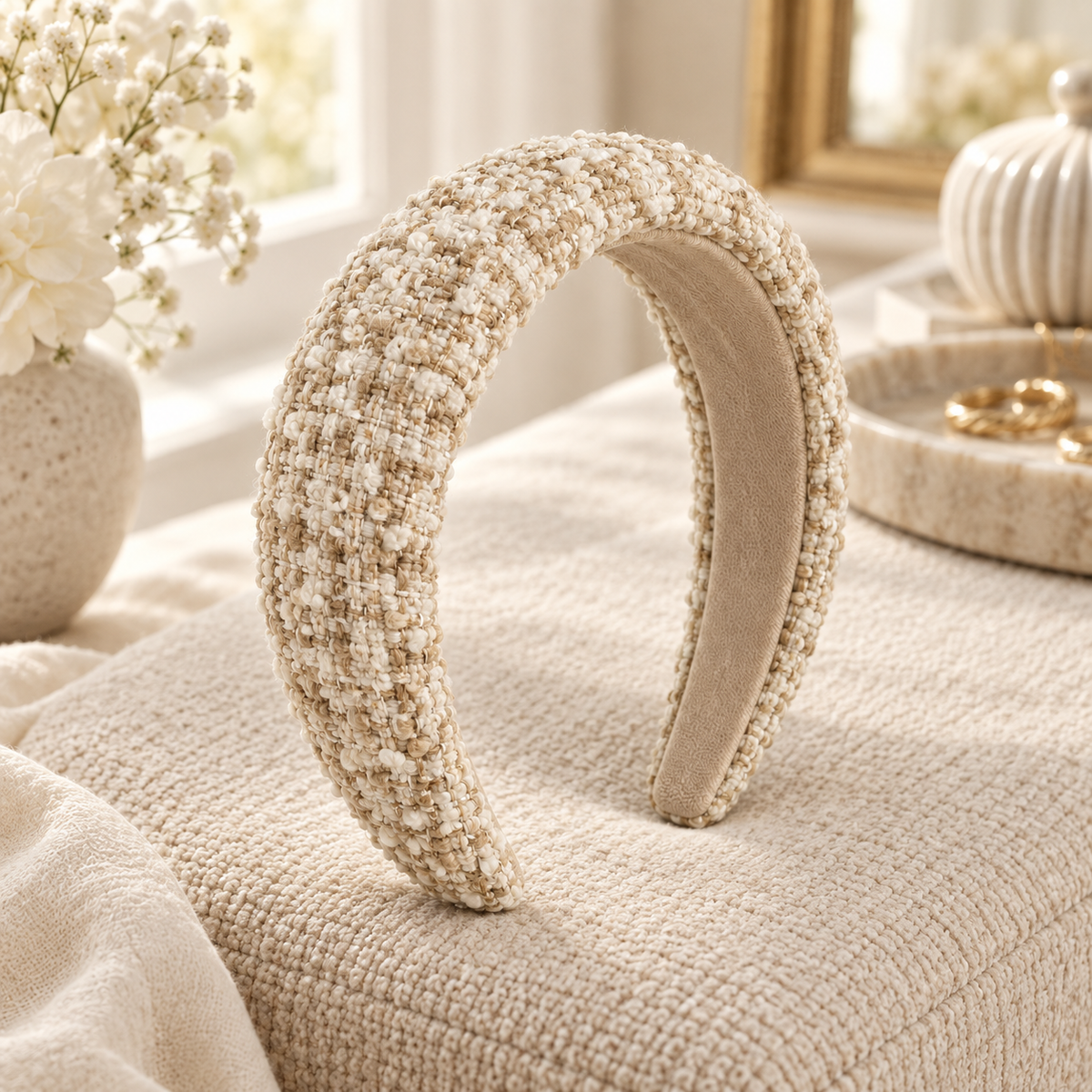 Norvellar Tweed Texture Headband