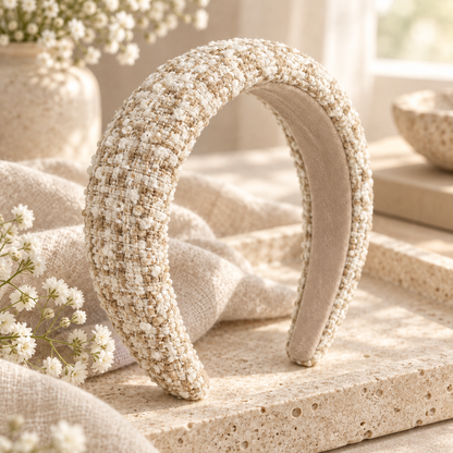 Norvellar Tweed Texture Headband
