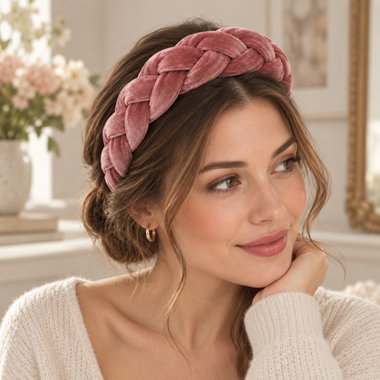 Norvellar Braided Velvet Headband