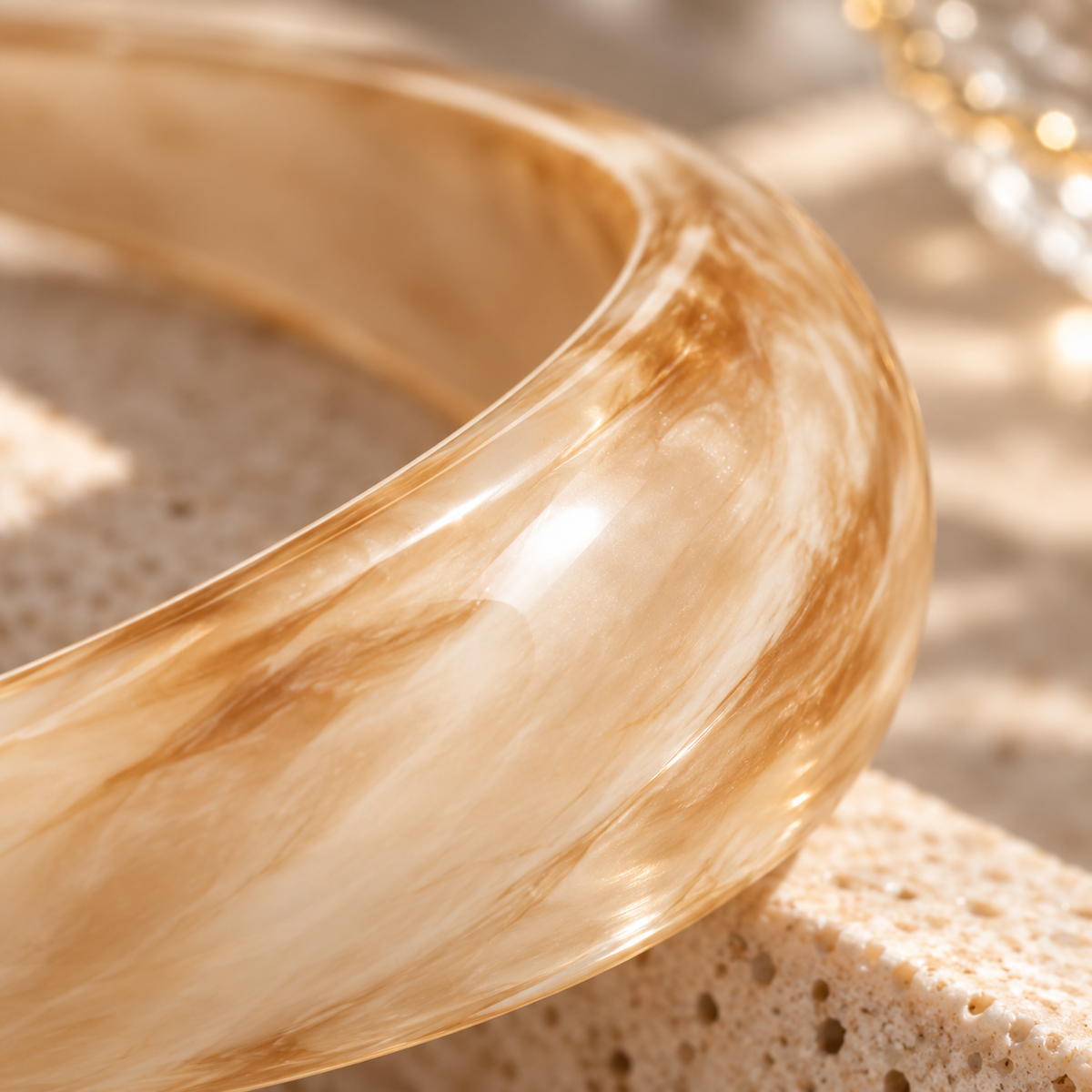 Norvellar Transparent Acrylic Headband